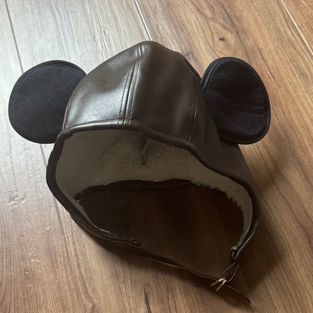 Disneyland Resort Mickey Mouse Ear Aviator Pilot Hat Kids Youth